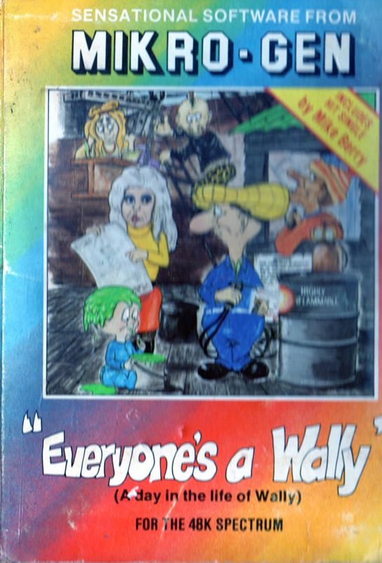 Front Cover for Everyone's A Wally (The Life of Wally) (ZX Spectrum) (Big box release)