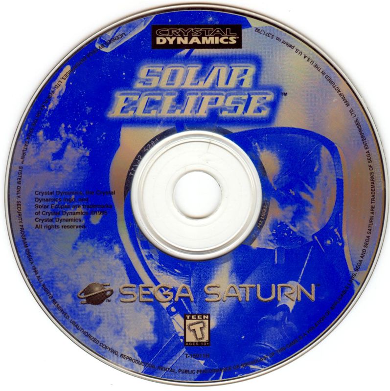 Media for Solar Eclipse (SEGA Saturn)