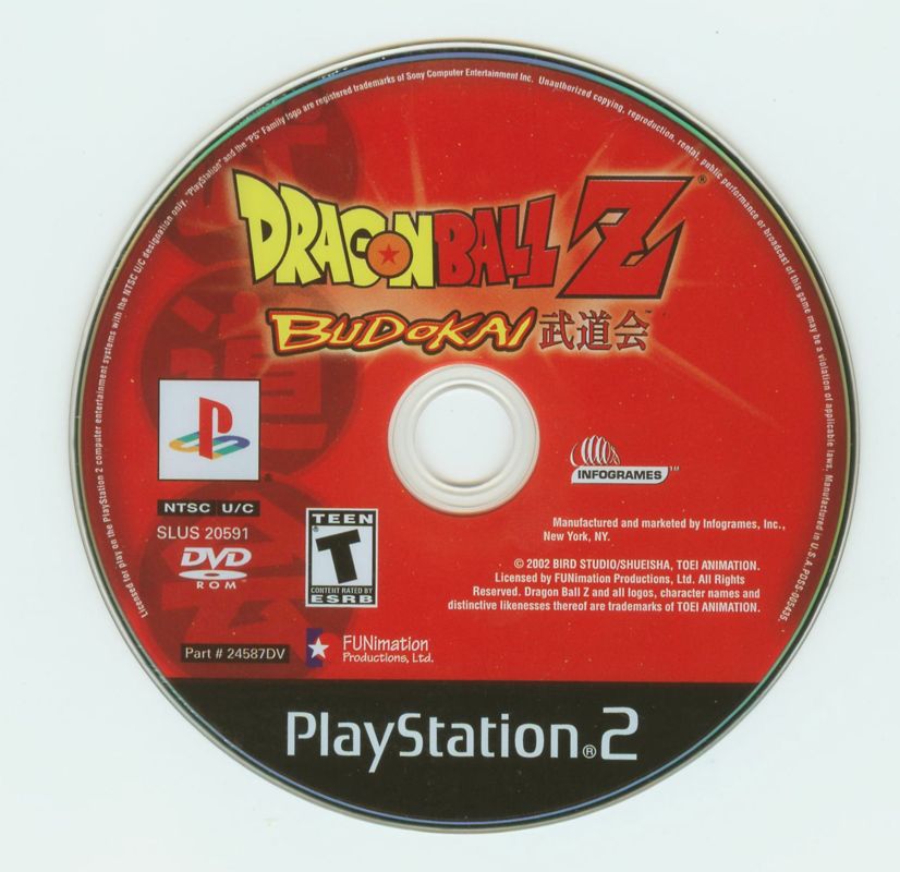 Media for Dragon Ball Z: Budokai (PlayStation 2)
