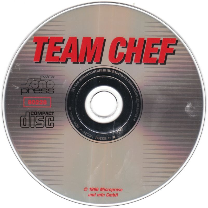 Media for GamePack 2 (DOS and Windows and Windows 3.x): Teamchef