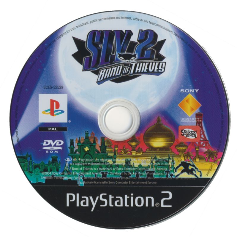 Media for Sly 2: Band of Thieves (PlayStation 2)