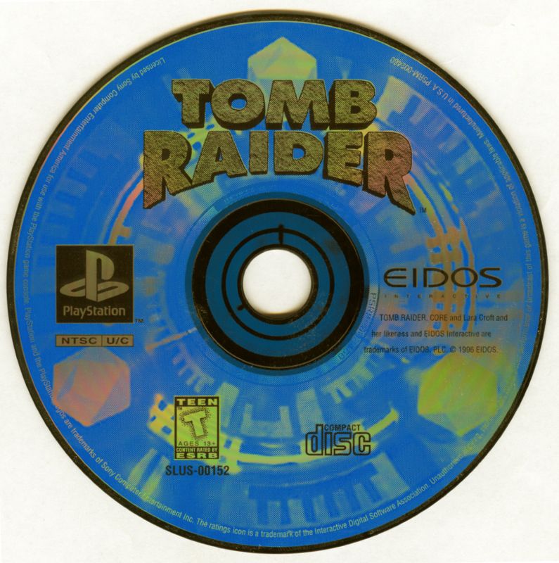 Media for Tomb Raider (PlayStation)
