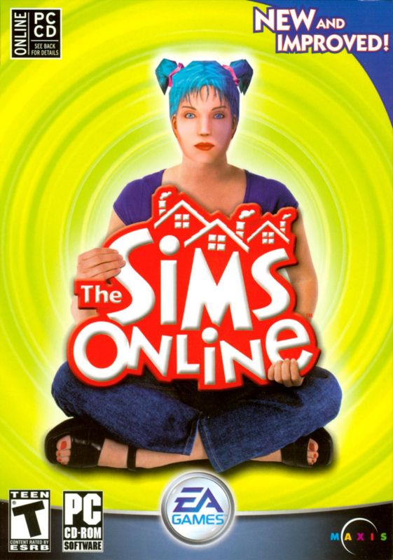Front Cover for The Sims Online (Windows) (2003 Version)