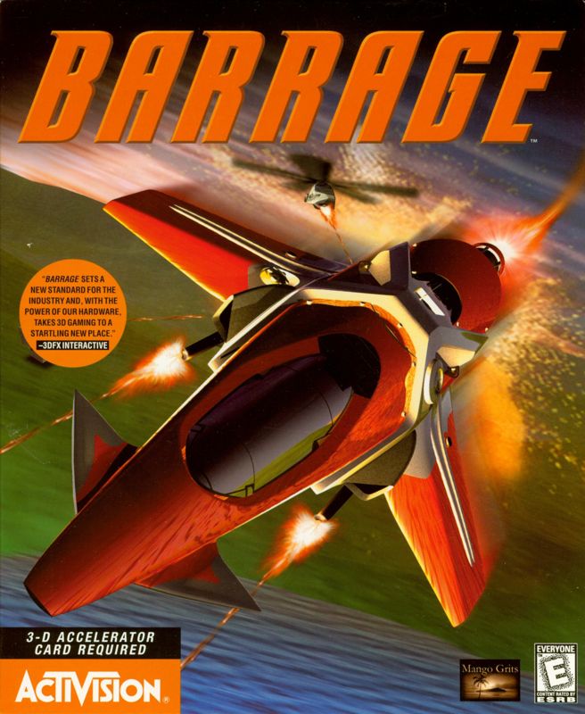 Front Cover for Barrage (Windows)