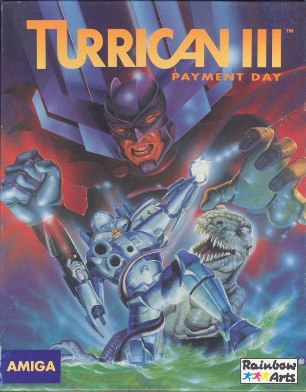 Front Cover for Mega Turrican (Amiga)