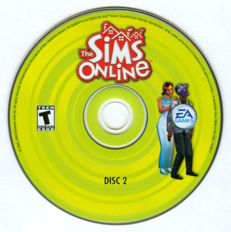 Media for The Sims Online (Windows) (2003 Version): Disc 2