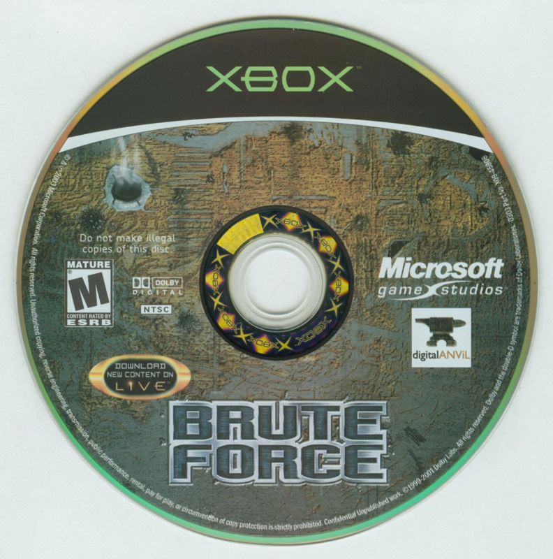 Media for Brute Force (Xbox)