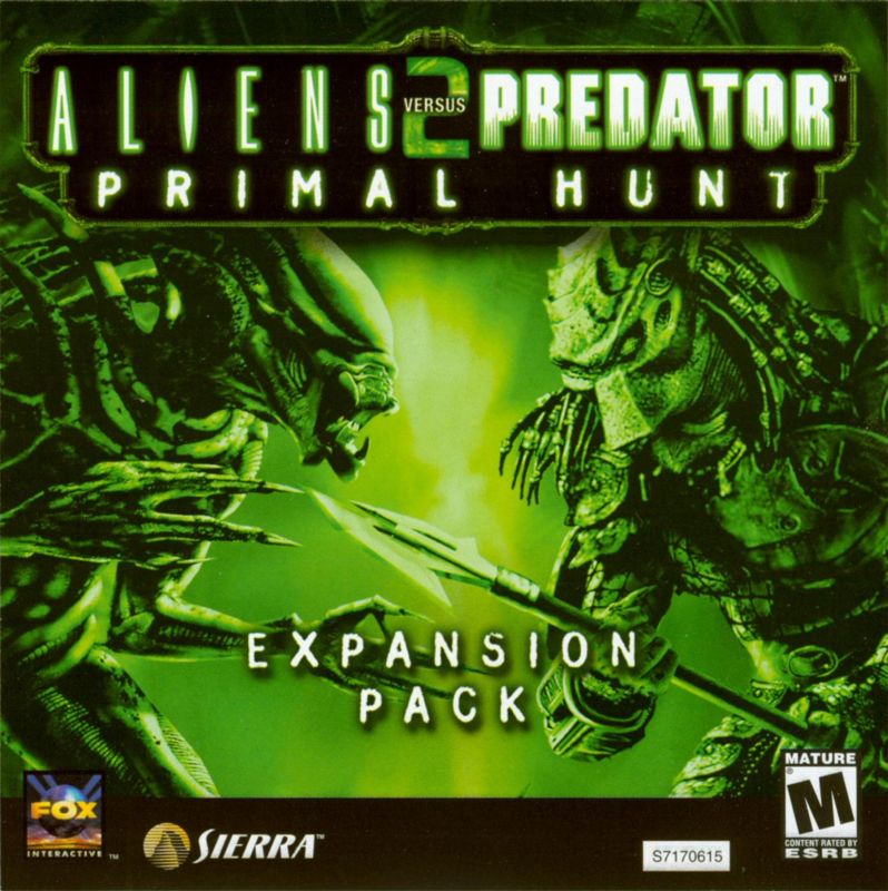 Other for Aliens Versus Predator 2: Gold Edition (Windows): Primal Hunt - Jewel Case - Front