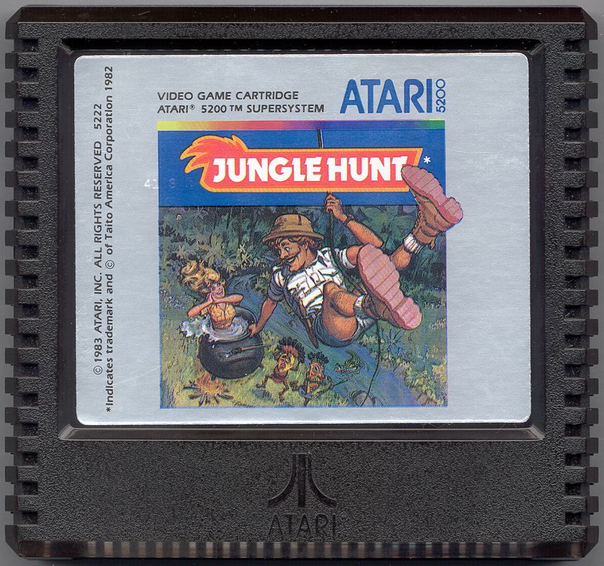 Media for Jungle Hunt (Atari 5200)