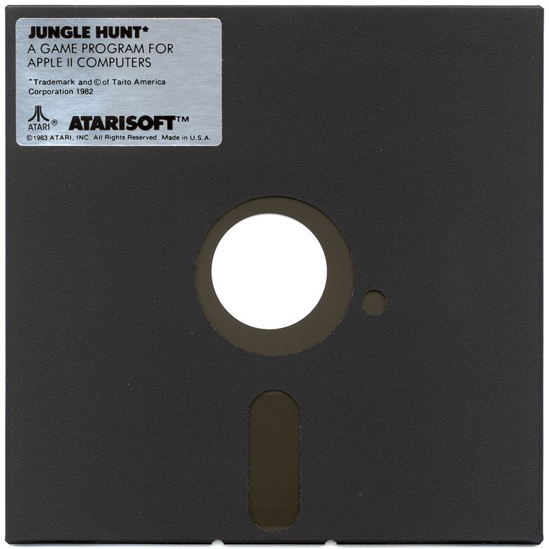 Media for Jungle Hunt (Apple II)