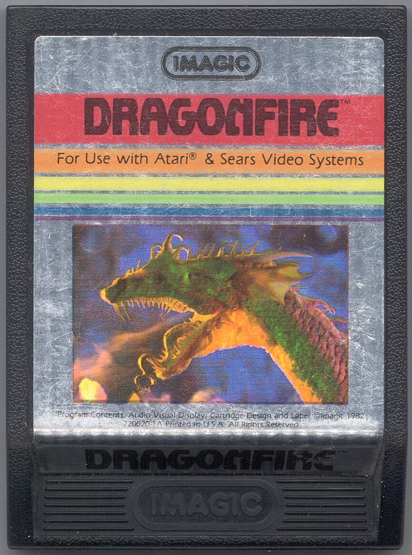 Media for Dragonfire (Atari 2600)