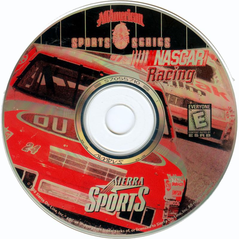 Media for NASCAR Racing (DOS) (All American Sports Series release)