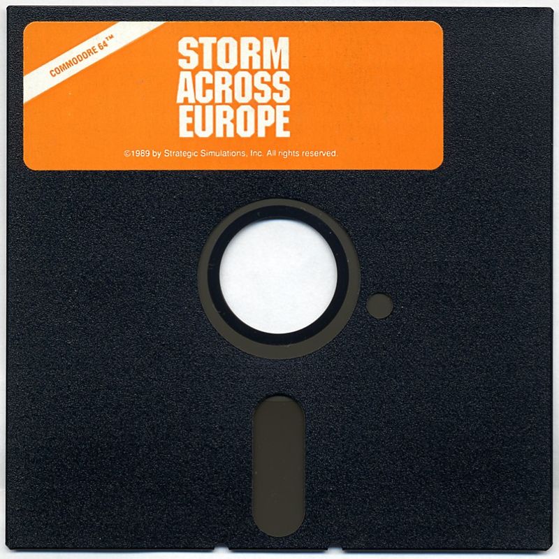 Media for Storm Across Europe (Commodore 64)