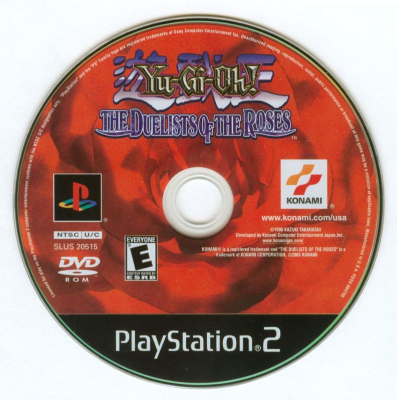 Media for Yu-Gi-Oh!: The Duelists of the Roses (PlayStation 2)