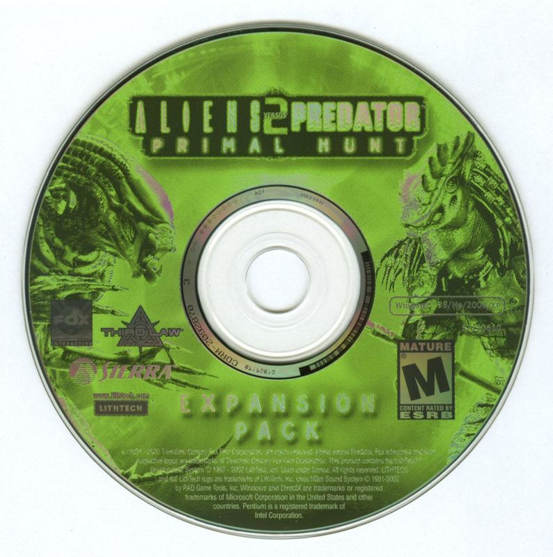 Media for Aliens Versus Predator 2: Gold Edition (Windows): Primal Hunt