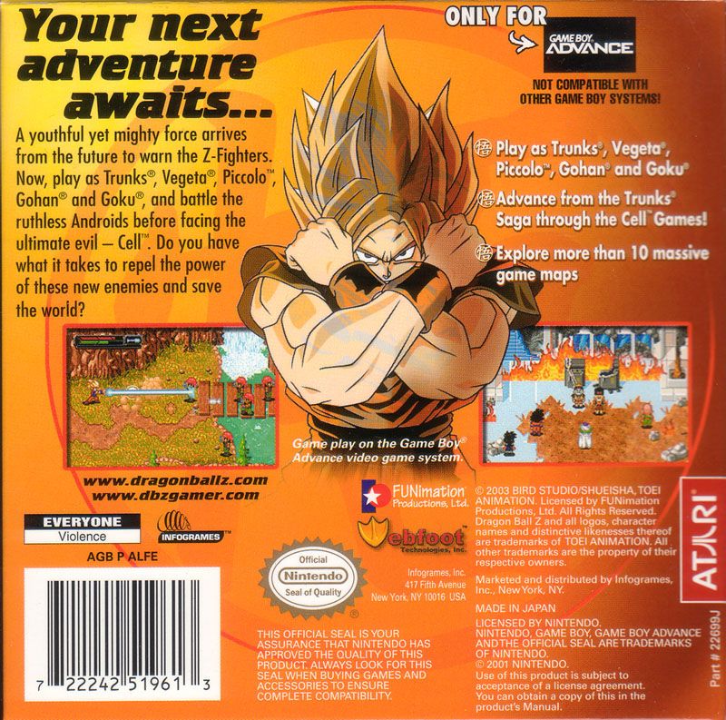 Dragon Ball Z: The Legacy of Goku II cover or packaging material - MobyGames Dragon Ball Z: The Legacy of Goku II cover or packaging material - MobyGames