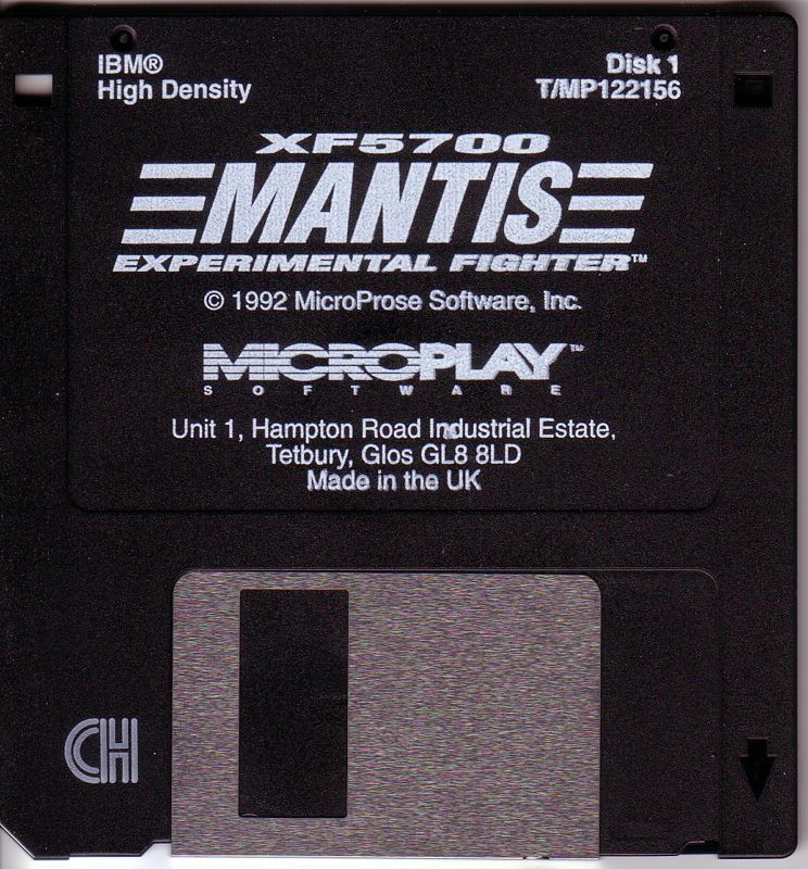 Media for XF5700 Mantis Experimental Fighter (DOS): Disk 1/9