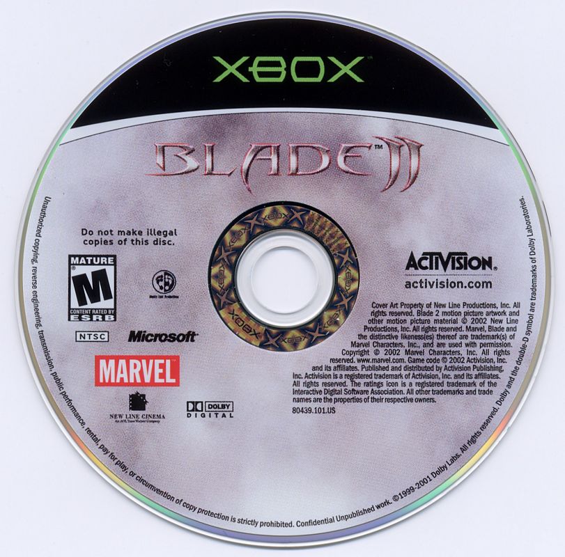 Media for Blade II (Xbox)