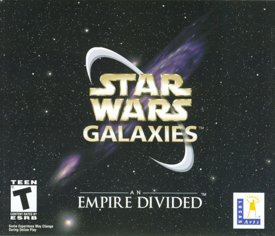 Other for Star Wars: Galaxies - An Empire Divided (Windows): Jewel Case - Front