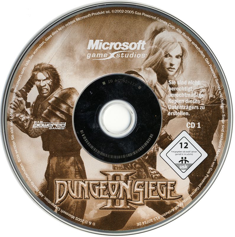 Media for Dungeon Siege II (Windows): Disc 1