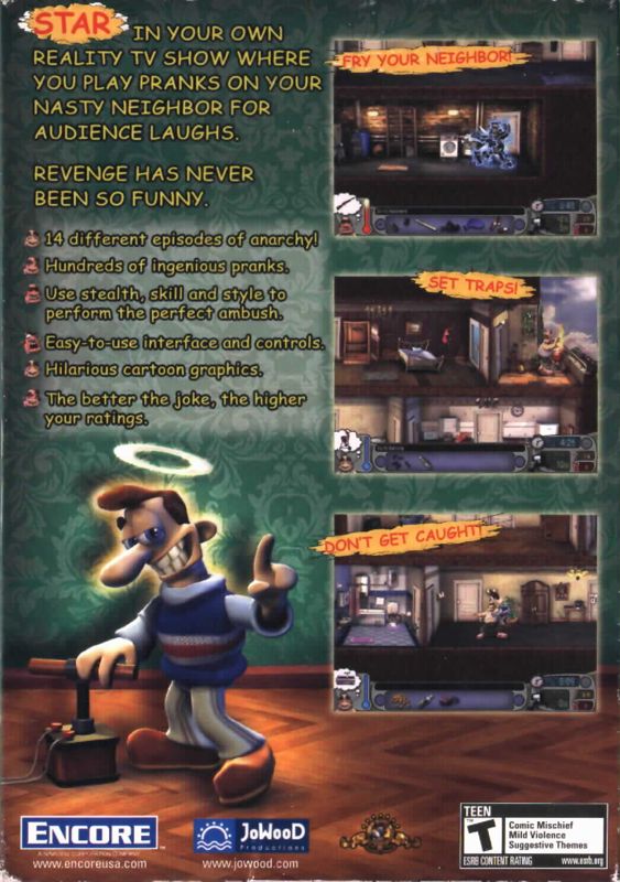 Back Cover for Neighbors from Hell (Windows)