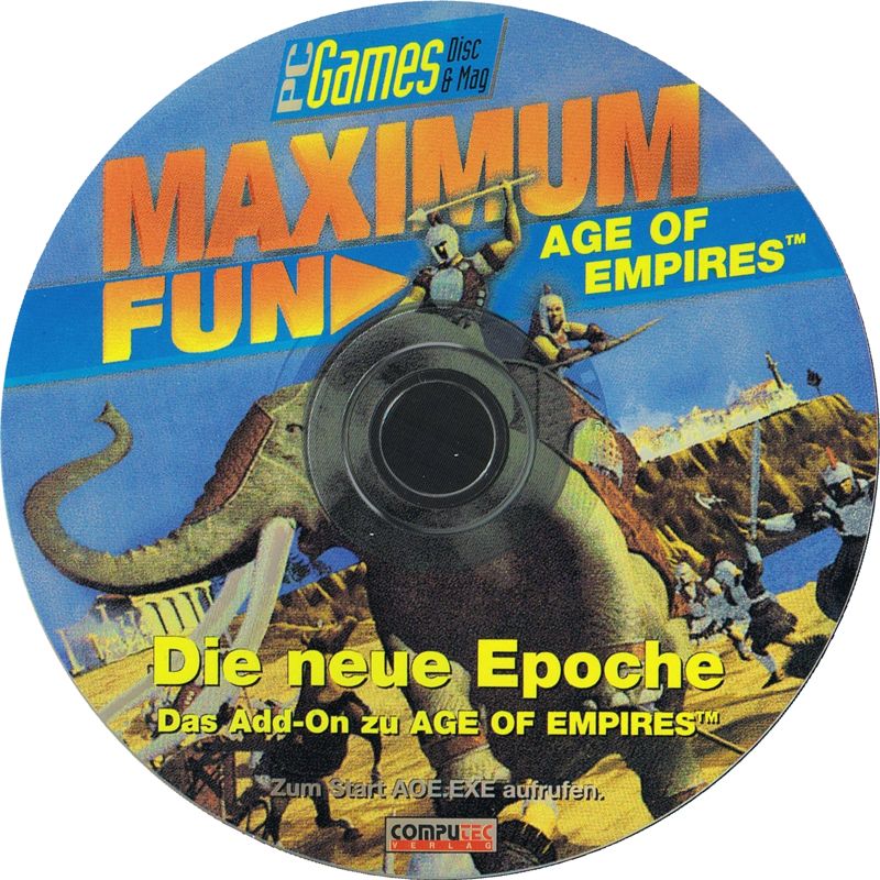 Media for Age of Empires: Die neue Epoche (Windows)