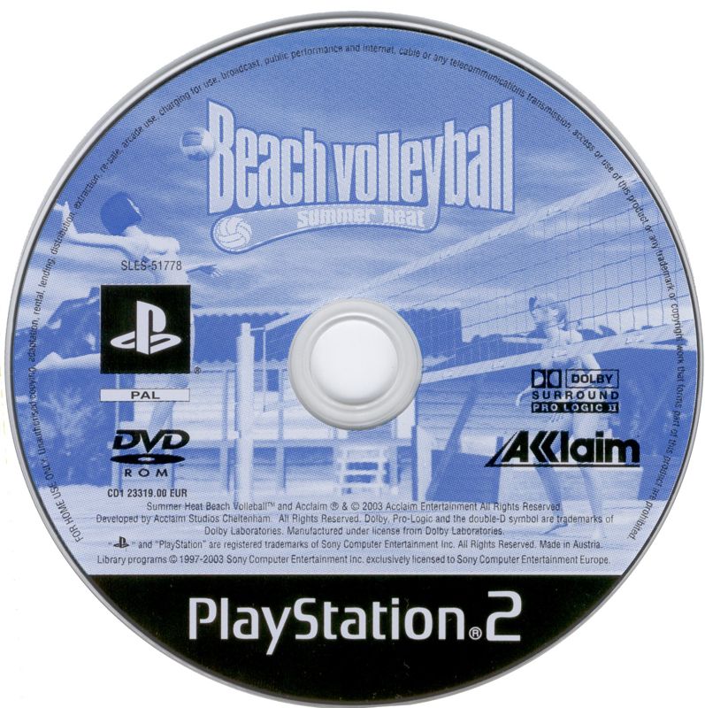 Media for Summer Heat Beach Volleyball (PlayStation 2)