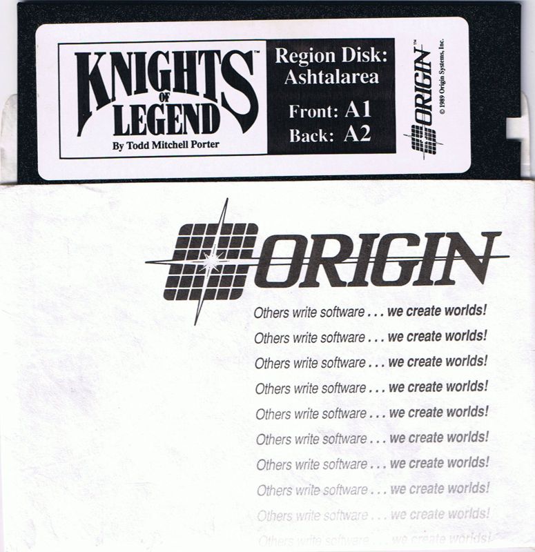 Media for Knights of Legend (Commodore 64): Disk 2/4