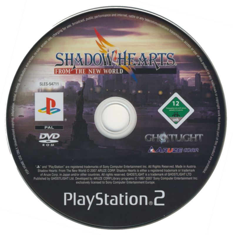 Media for Shadow Hearts: From the New World (PlayStation 2)