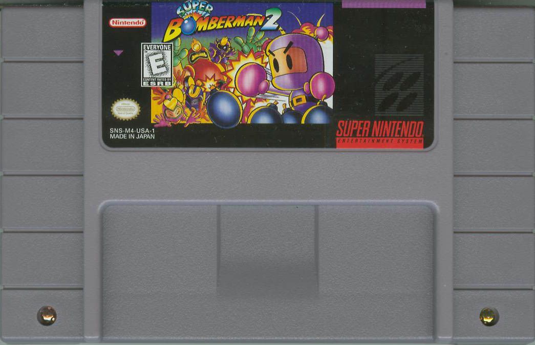 Media for Super Bomberman 2 (SNES)