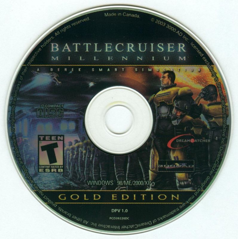 Media for Battlecruiser Millennium (Gold Edition) (Windows)