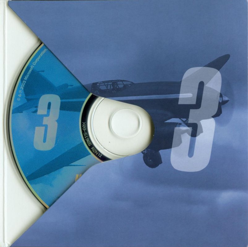 Other for Microsoft Flight Simulator 2004: A Century of Flight (Windows): Disc Holder - Disc 3 Pocket