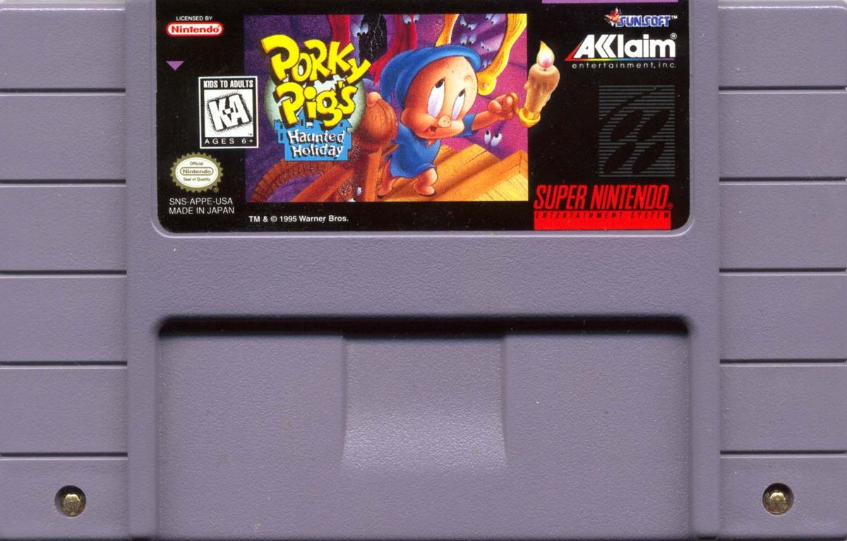 Media for Porky Pig's Haunted Holiday (SNES)