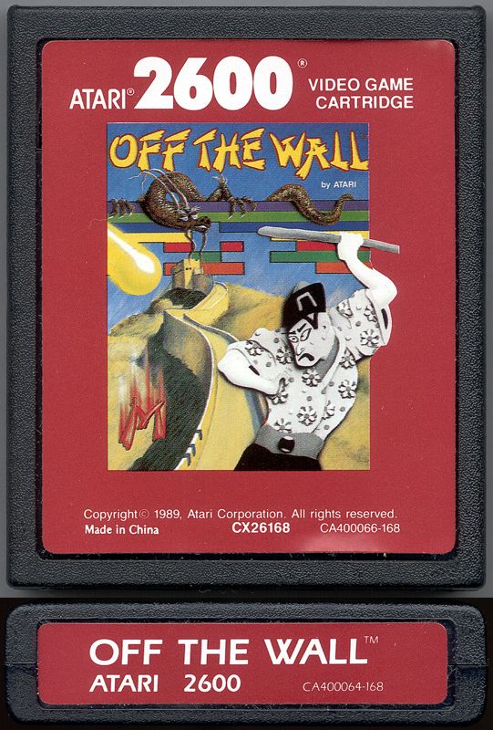 Media for Off the Wall (Atari 2600)