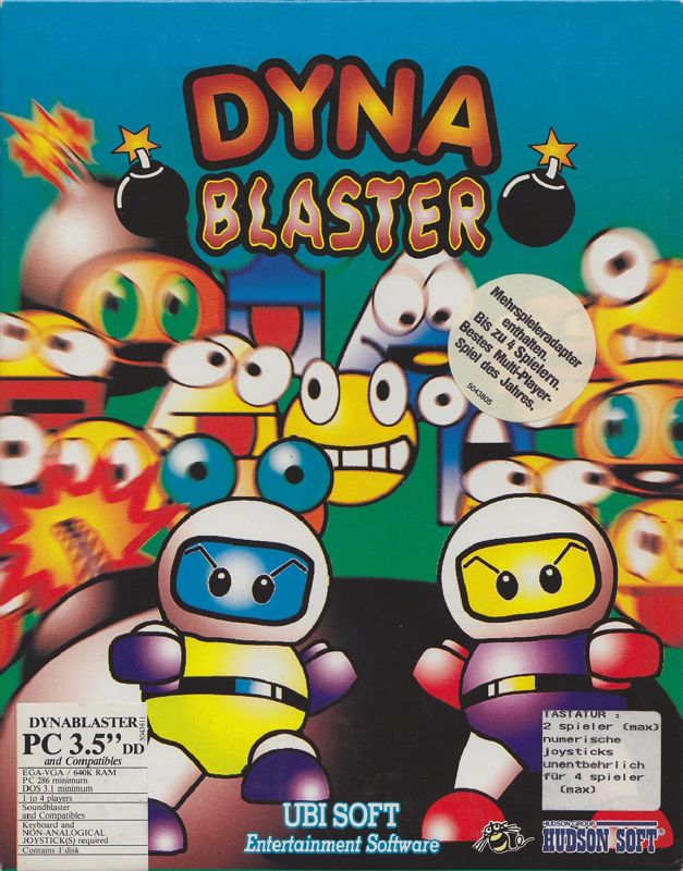 Front Cover for Bomberman (DOS)