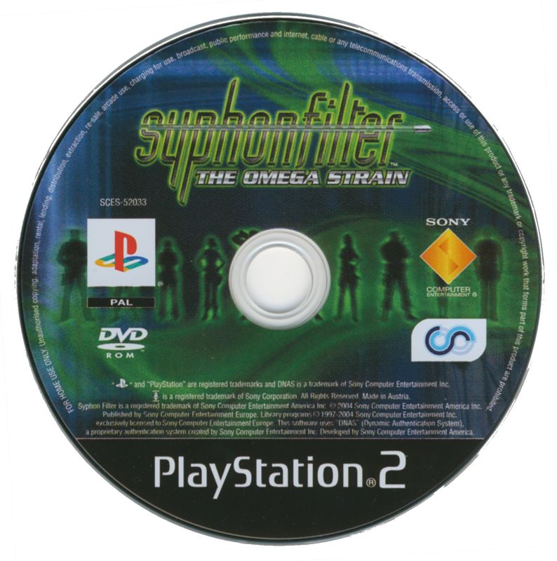 Media for Syphon Filter: The Omega Strain (PlayStation 2)