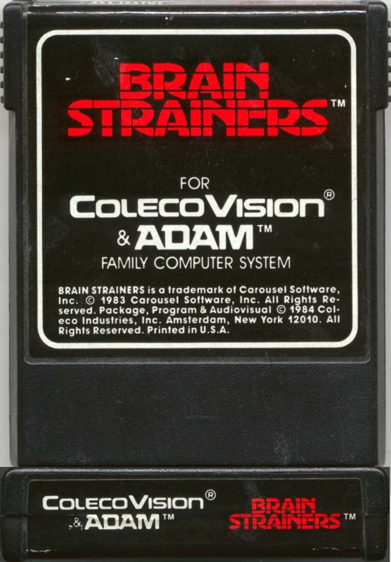 Media for Brain Strainers (ColecoVision)
