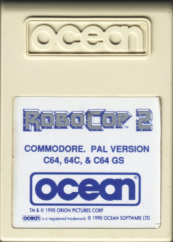 Media for RoboCop 2 (Commodore 64): Front