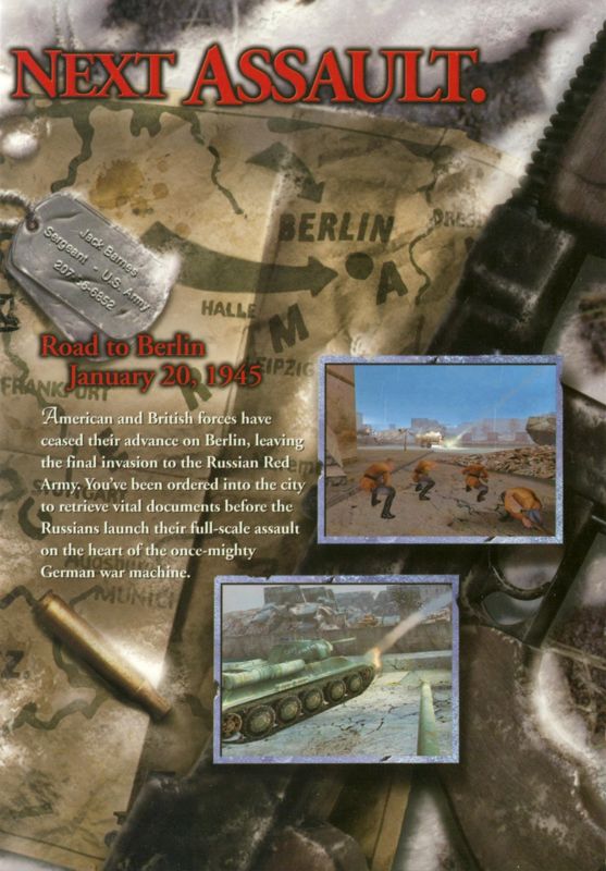 Inside Cover for Medal of Honor: Allied Assault - Spearhead (Windows): Right Flap