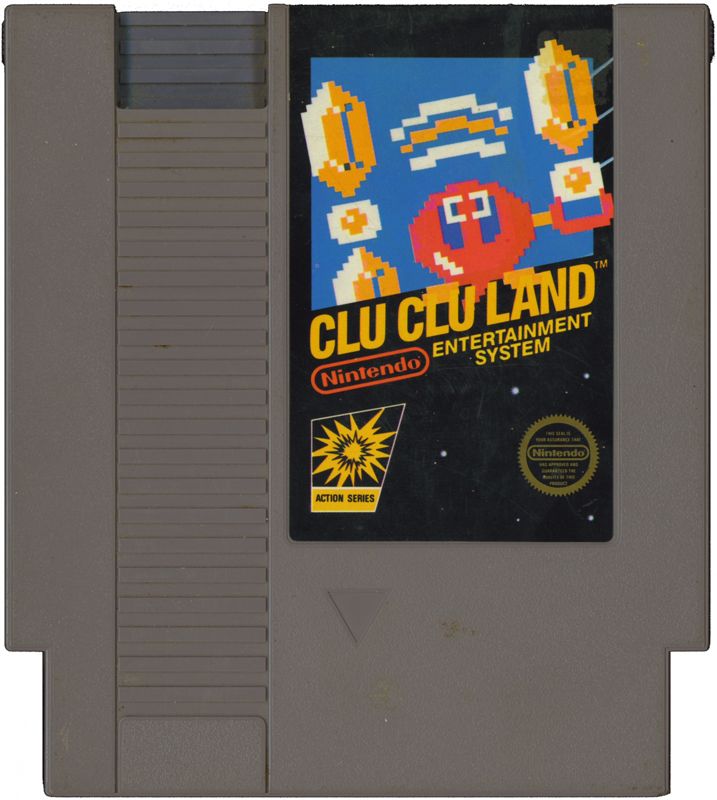 Media for Clu Clu Land (NES)