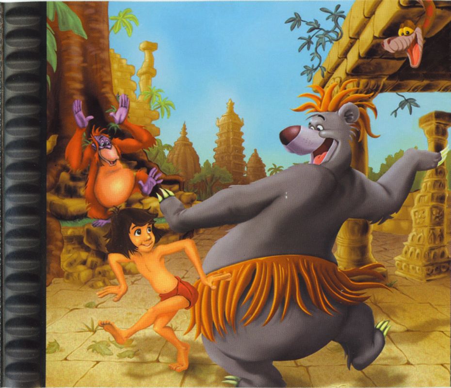 Inside Cover for Walt Disney's The Jungle Book: Rhythm n' Groove (PlayStation): Inlay