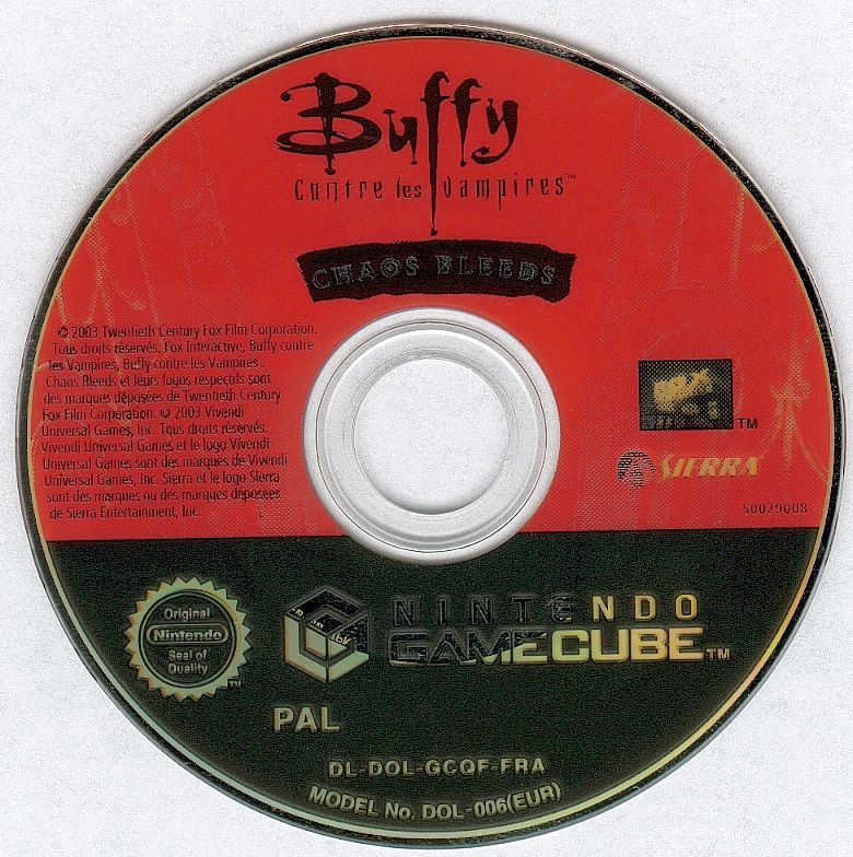 Jeu GameCube Buffy Contre Les Vampires : Chaos Bleeds – Avec Notice, Bon état, PEGI 3