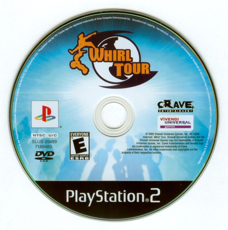 Media for Whirl Tour (PlayStation 2)