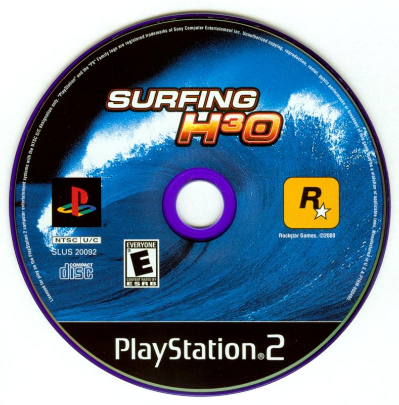 Media for Surfing H³O (PlayStation 2)