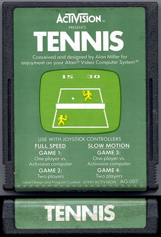 Media for Tennis (Atari 2600)