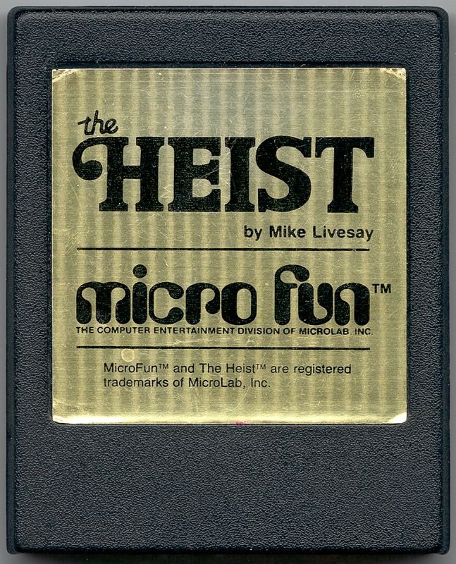Media for The Heist (ColecoVision)