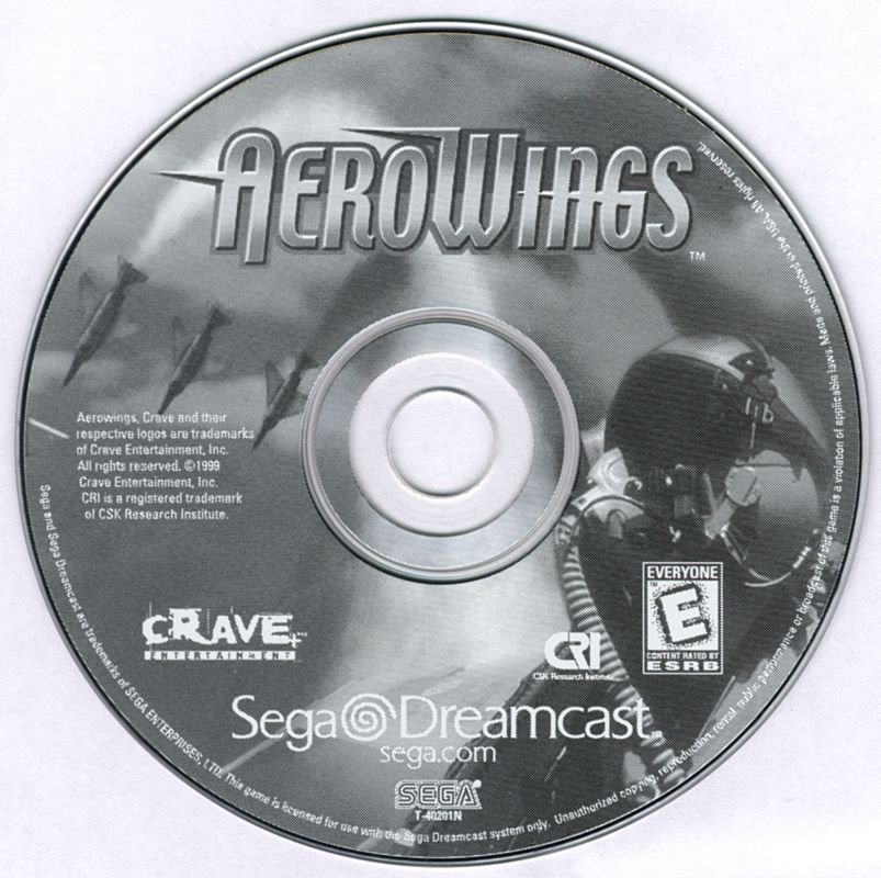 Media for AeroWings (Dreamcast)