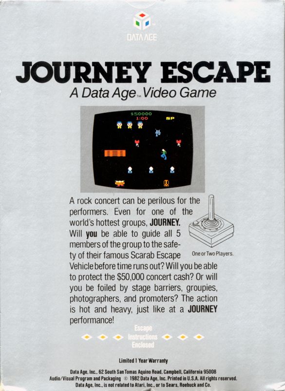 journey escape atari game