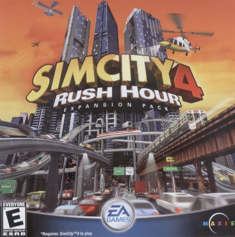 Other for SimCity 4: Rush Hour (Windows): Jewel Case - Front