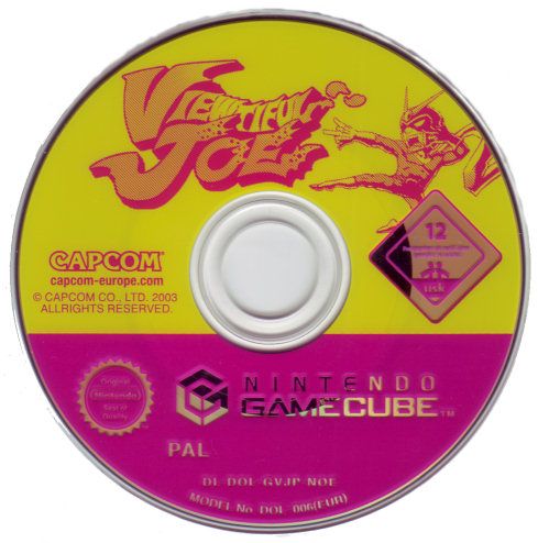 Media for Viewtiful Joe (GameCube) (Yellow version)